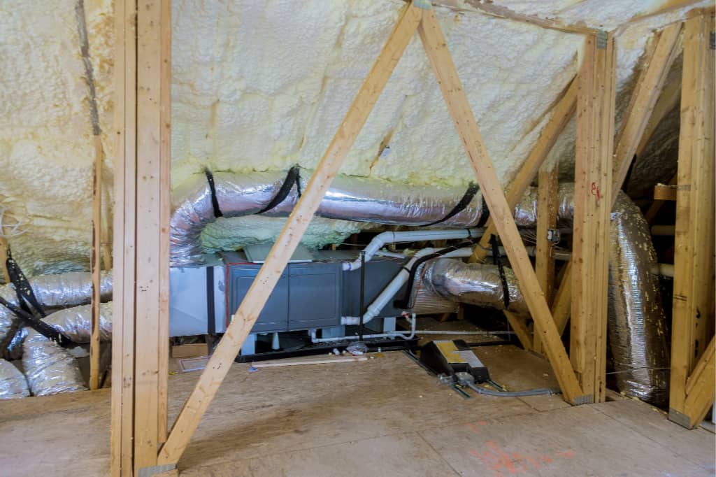 Inspect for mold in your attic and in your air ducts. Attics are often a place you fill find hidden mold.