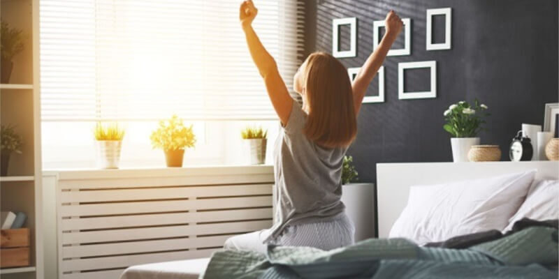 there are lots of ways to get better sleep so you can wake up feeling rested.